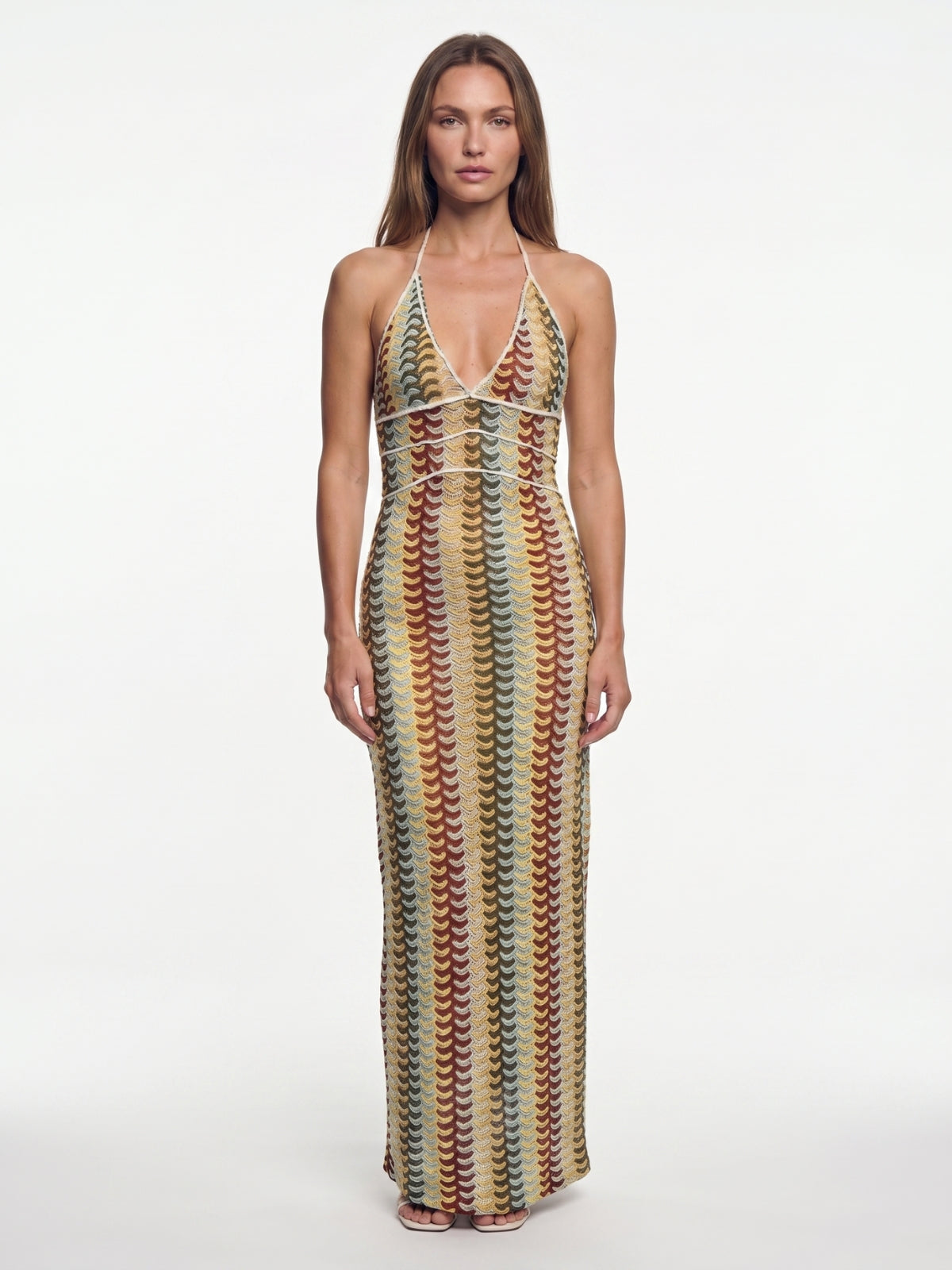 Summer Knit Maxi Dress