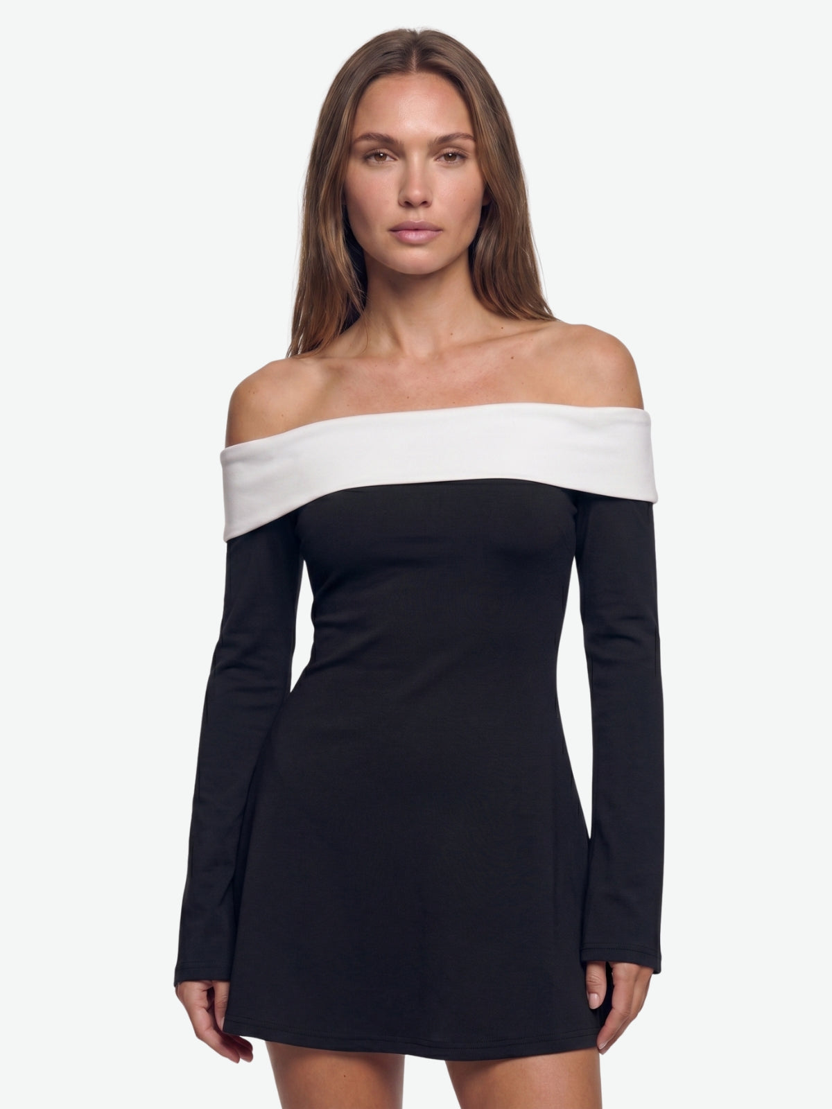 Off-Shoulder Mini Dress